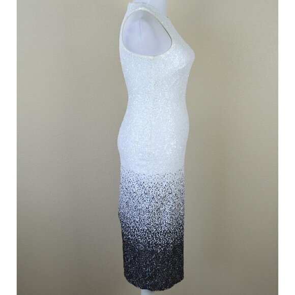 Dress The Population Shawn Ombre Sequin Midi Dress - Picture 6 of 8